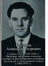 Кистанов Александр Петрович